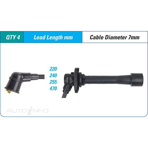 PAT Premium Spark Plug Lead Kit - ILS-323