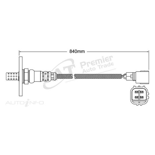 PAT Premium Oxygen/Lambda Sensor Pre-Catalytic Converter/Manifold - EGO-444