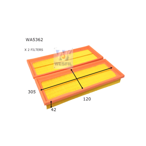 Wesfil Air Filter - WA5362