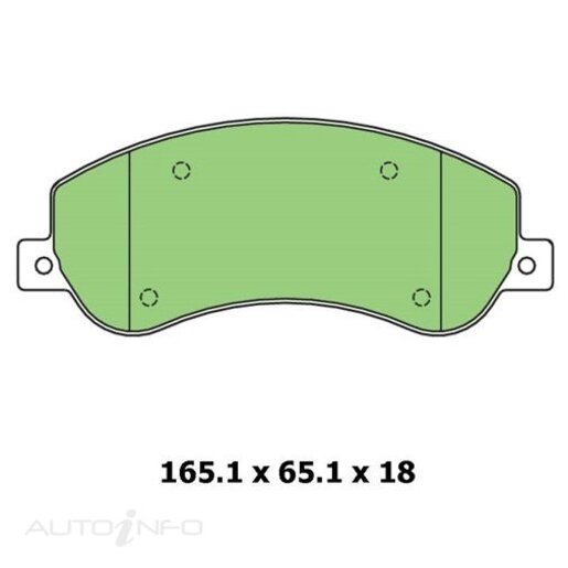 Protex Ultra Select Front Brake Pads - CDB3160M
