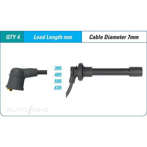 PAT Premium Spark Plug Lead Kit - ILS-163