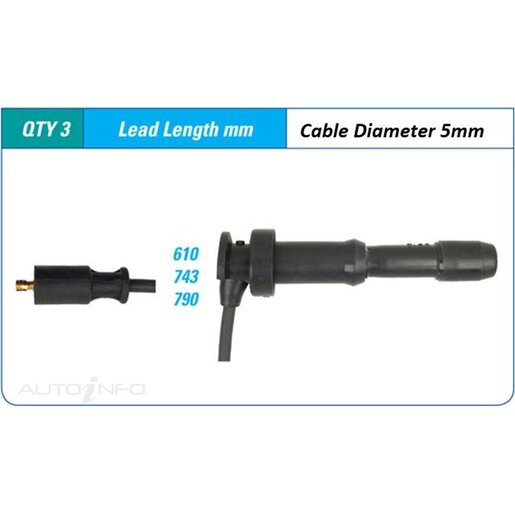 PAT Premium Ignition Coil & Lead Kit - ILS-273