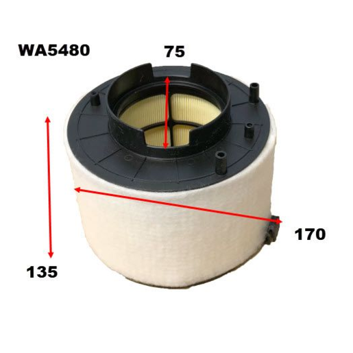 Wesfil Air Filter - WA5480