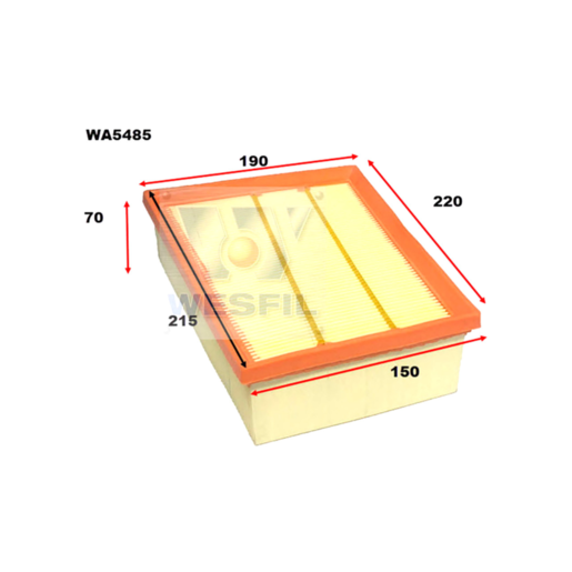 Wesfil Air Filter - WA5485