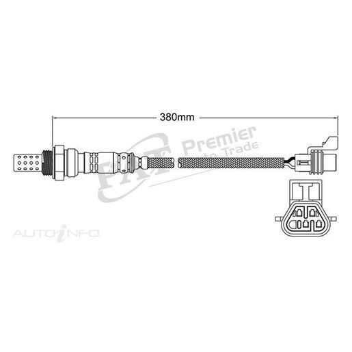 PAT Premium Oxygen/Lambda Sensor Pre-Catalytic Converter/Manifold - EGO-565