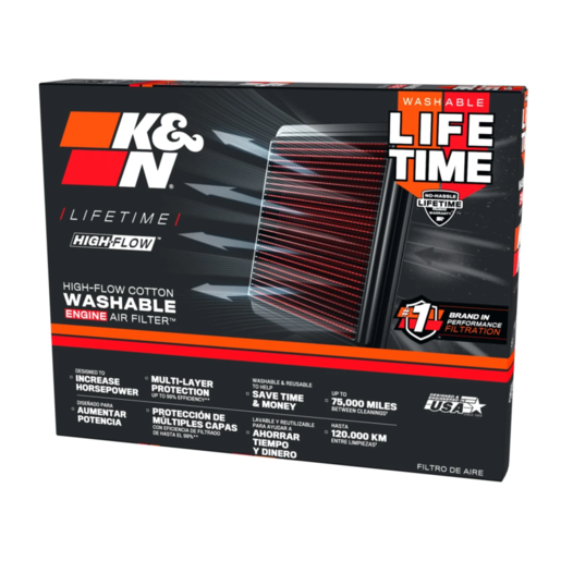 K&N Replacement Air Filter To Suit Suzuki - 33-2954