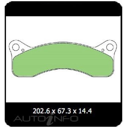 Protex Ultra Select Front Brake Pads - CS771M