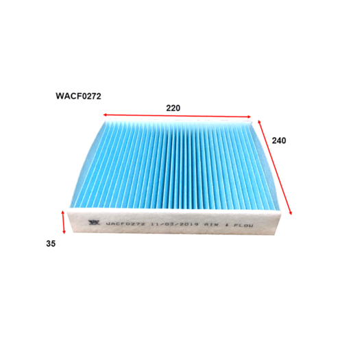 Wesfil Cabin Filter - WACF0272