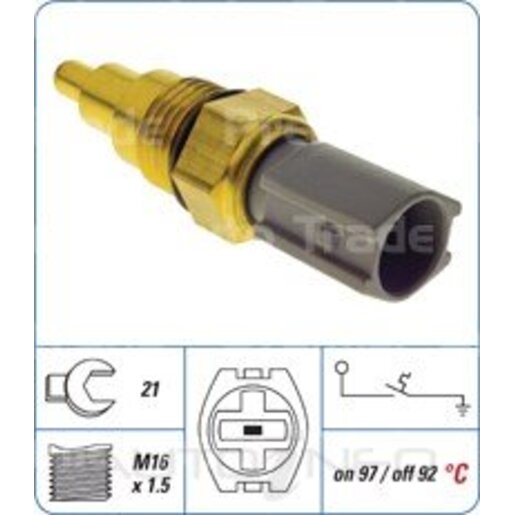 PAT Premium Engine Coolant Fan Temperature Switch - CFS-012