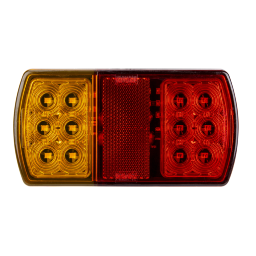 RoadVision LED Small Combination Lamp Surface Mount 10-30V 150x80x37mm