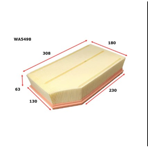 Wesfil Air Filter - WA5498