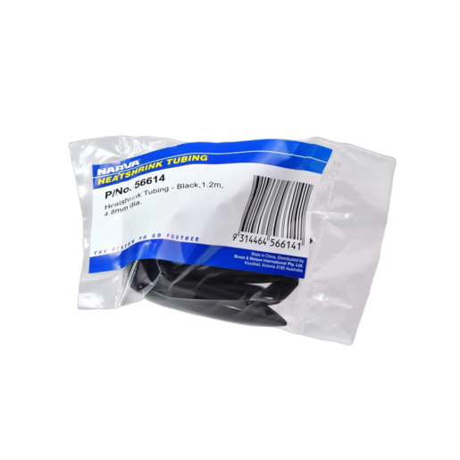 Narva Heatshrink 1.2m 4.8mm Black