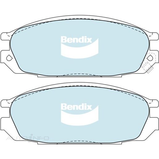 Bendix 4WD Rear Brake Pads - DB1146-4WD