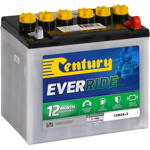 Century EverRide 12V 240CCA 24Ah Battery
