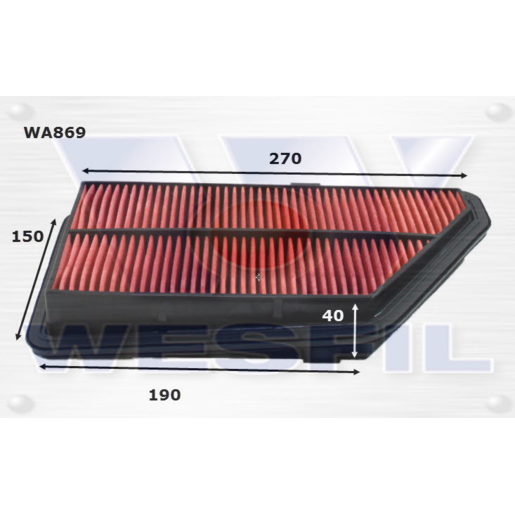 Wesfil Air Filter - WA869