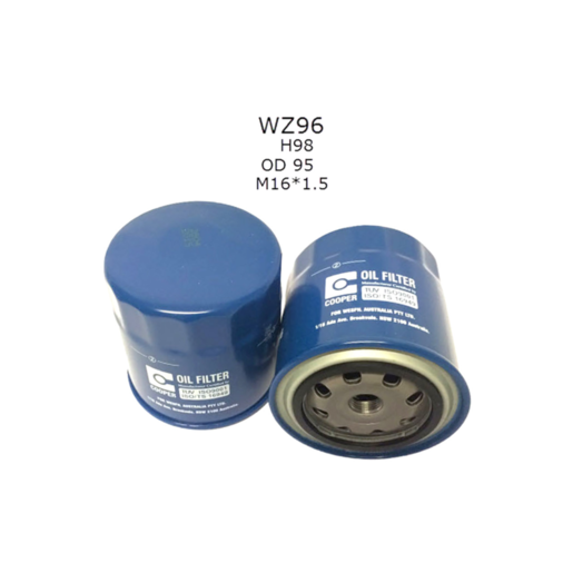 Cooper Oil Filter To Suit Z96 Mitsubishi - WZ96