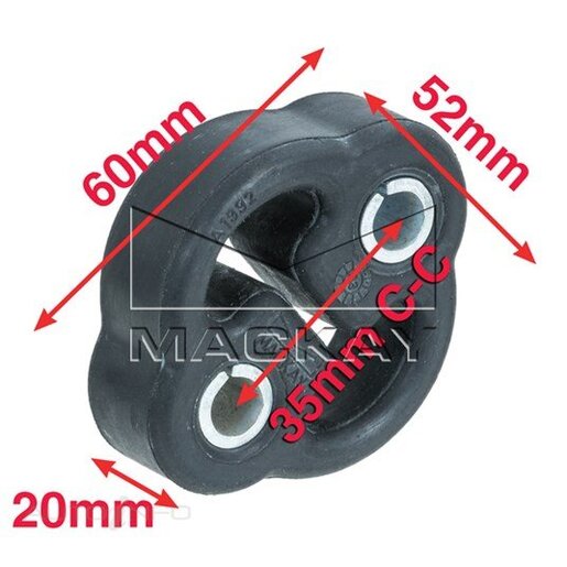 Mackay Control Arm Bush Kit Front - A1750