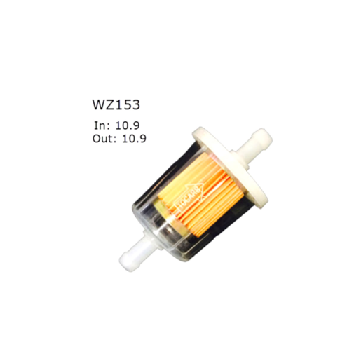 Cooper Plastic In Line Fuel Filter - WZ153