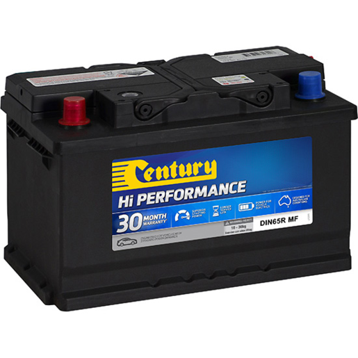 Century Hi Performance DIN DIN65R MF 12V 580CCA 63Ah Car Battery