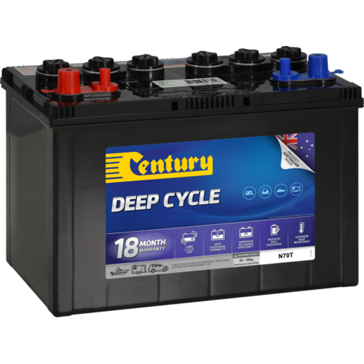 Century Deep Cycle Flooded N70T 12V 102Ah Deep Cycle Battery