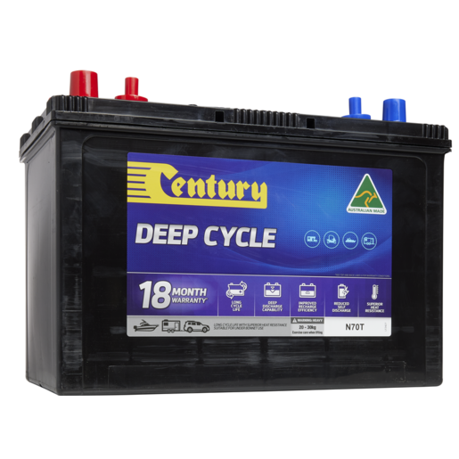 Century Deep Cycle Flooded N70T 12V 102Ah Deep Cycle Battery