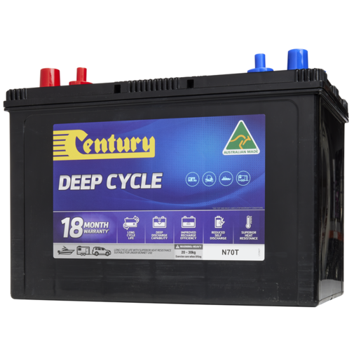 Century Deep Cycle Flooded N70T 12V 102Ah Deep Cycle Battery