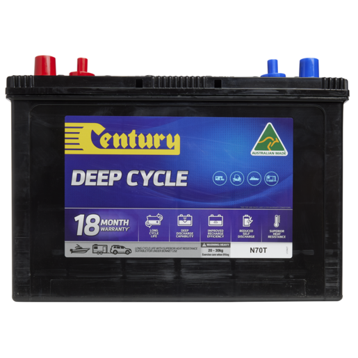 Century Deep Cycle Flooded N70T 12V 102Ah Deep Cycle Battery