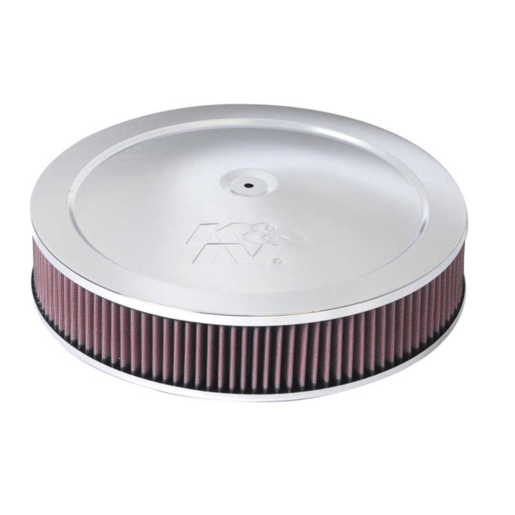 K&N Round Air Filter Assembly - 60-1280