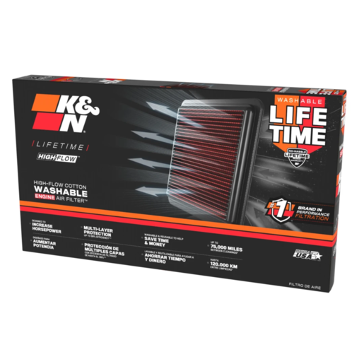 K&N Replacement Air Filter To Suit Volvo - 33-2670