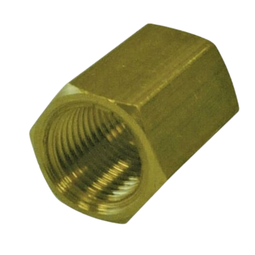TFI Racing 1/4" Brass Fitting Hex Socket -P2602