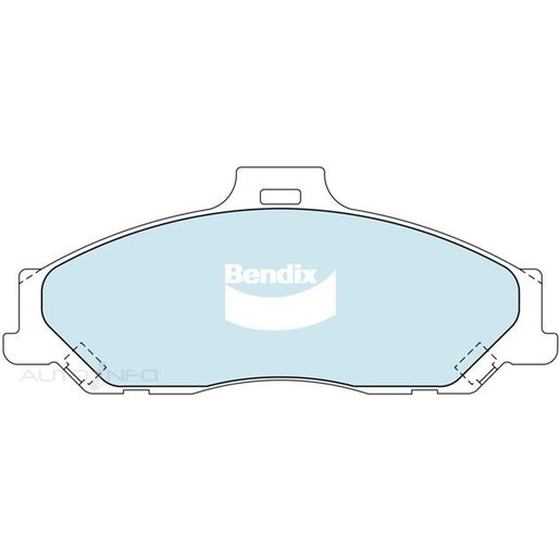 Bendix 4WD Front Brake Pads - DB1366-4WD