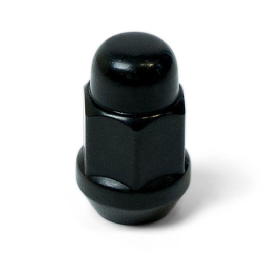 SAAS Wheel Nut Acorn Bulge 12 x 1.50 Black 35mm 1 pc - 33536BBC