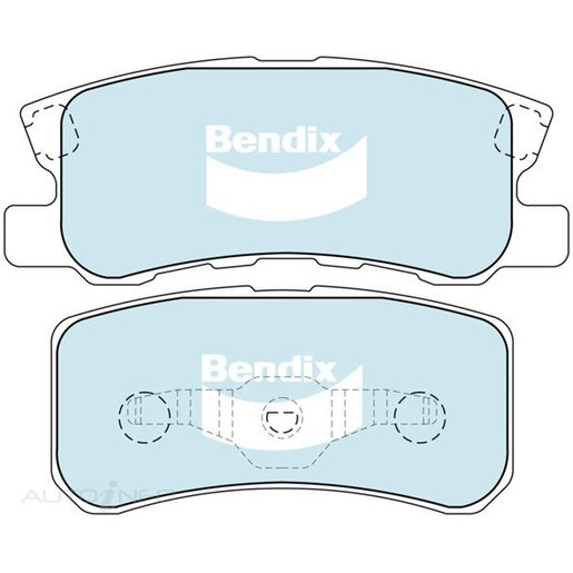Bendix 4WD Rear Brake Pads - DB1464-4WD