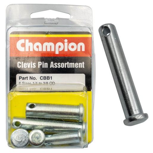 Champion Blister Clevis Pin Assortment - CBB1