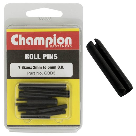 Champion Blister Roll Pin Assortment - CBB3