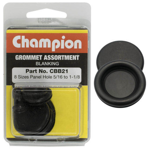 Champion Blister Blanking Grommet Assort - CBB21