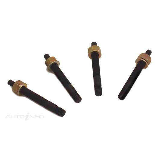 TFI Racing 2-1/2" Carburettor Stud Kit Short With Gold Hardware 4253 - 66-222