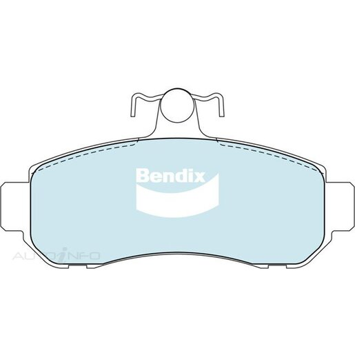 Bendix Front Brake Pads - DB1203-GCT