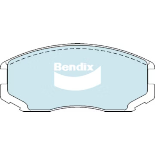 Bendix Front Brake Pads - DB1277GCT