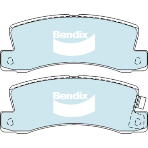 Bendix Rear Brake Pads - DB422GCT