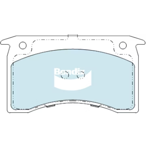 Bendix Front Brake Pads - DB1029GCT