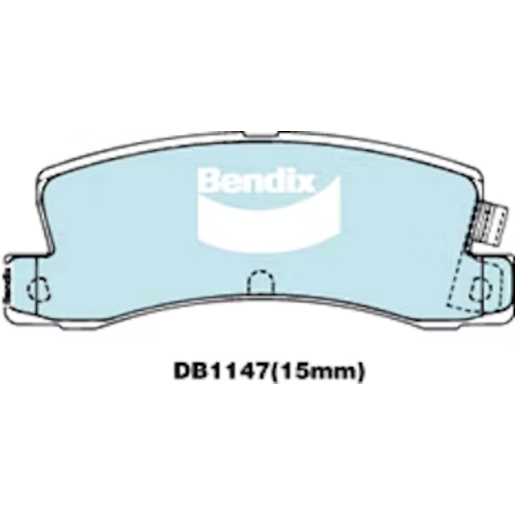 Bendix Rear Brake Pads - DB1147GCT