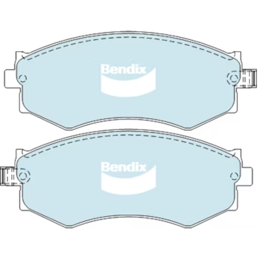 Bendix Front Brake Pads - DB1165GCT