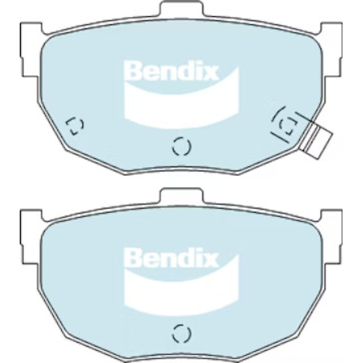 Bendix Rear Brake Pads - DB1166GCT