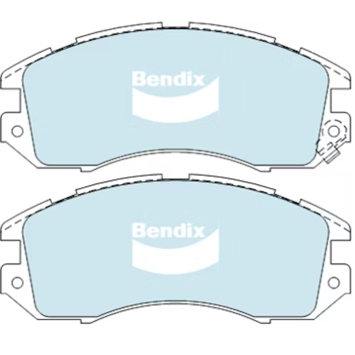 Bendix Front Brake Pads - DB1185GCT