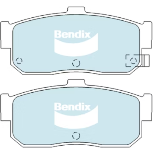 Bendix Rear Brake Pads - DB1247GCT