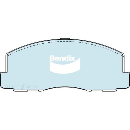 Bendix Ceramic Front Brake Pads - DB319-GCT