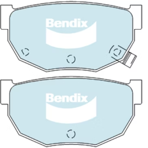Bendix Rear Brake Pads - DB325GCT