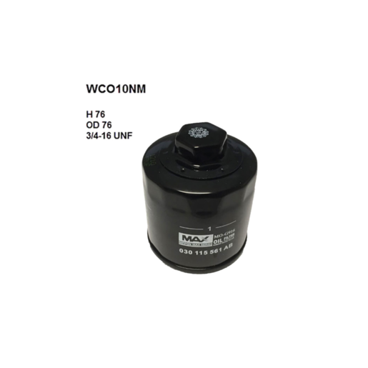 Wesfil Oil Filter - WCO10NM