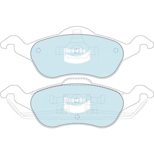 Bendix Front Brake Pads - DB1860GCT